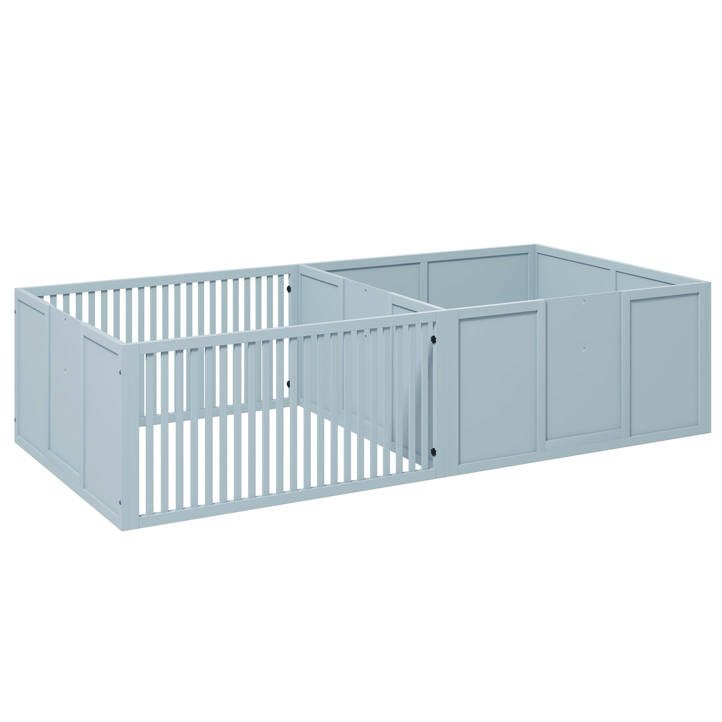 Dual-Section Dog Pen