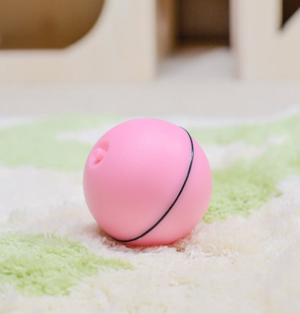 LED Laser Cat Toy Ball with Colorful Light Action