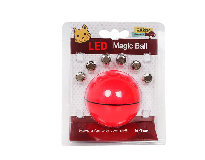 LED Laser Cat Toy Ball with Colorful Light Action